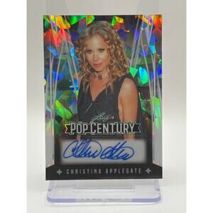 2025 Leaf Pop Century Christina Applegate Silver Auto 1/5 Married With Children